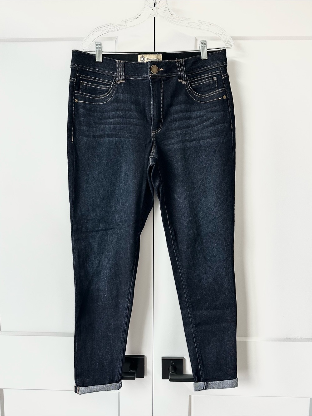 Democracy Ab Technology skinny ankle jeans size 12